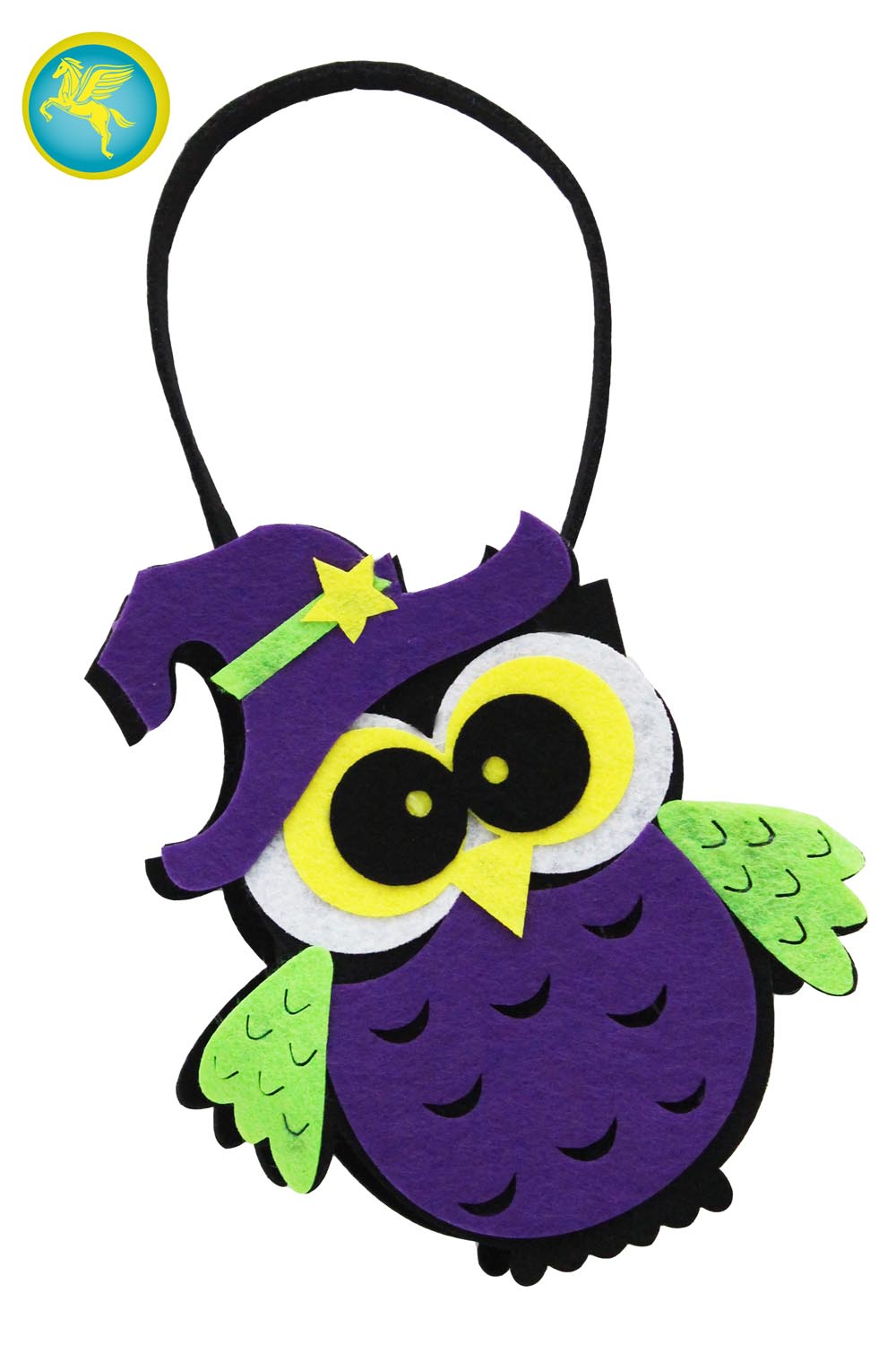 BORSETTA GUFETTA LILLA DI HALLOWEEN